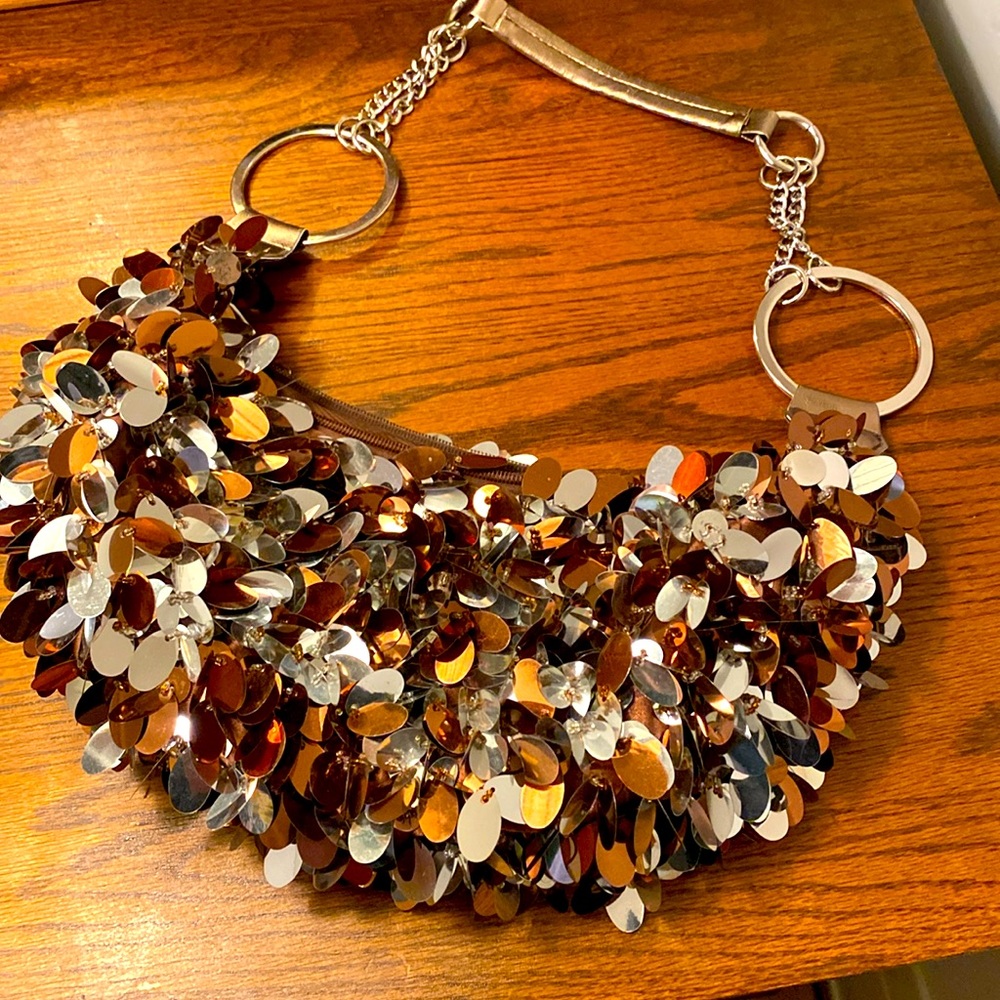 70’s looking Sequins Purse